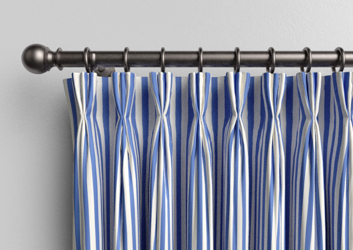 The British Stripe Co. Catherine, Bristol No.2 - Made to Measure Curtains - Image 11